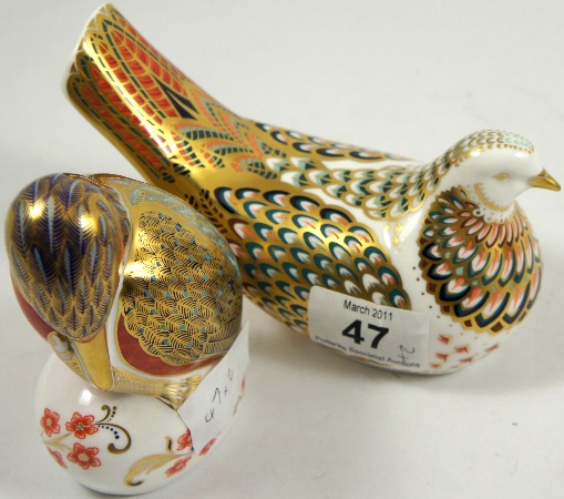 Royal Crown Derby Paperweights Dove