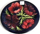 Moorcroft Plaque decorated with