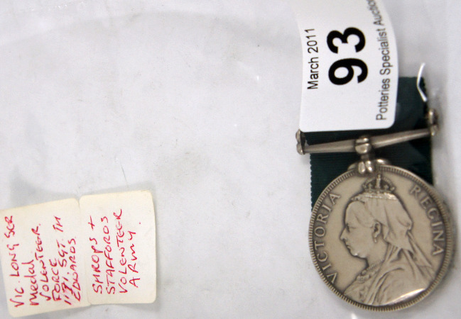 Victorian Long Service Medal Volunteer
