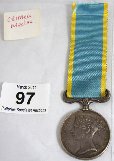 Rare Victorian Crimea Medal Unnamed