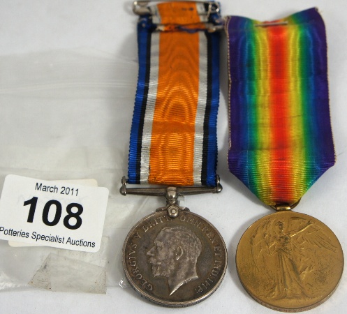 A pair of First World War Medals  157731