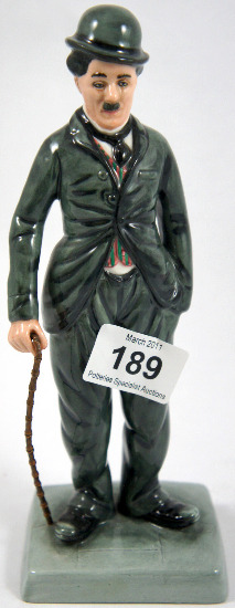 Royal Doulton Figure Charlie Chaplin 15776d