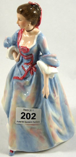 Royal Doulton Figure Mrs Hugh Bonfoy 15777a