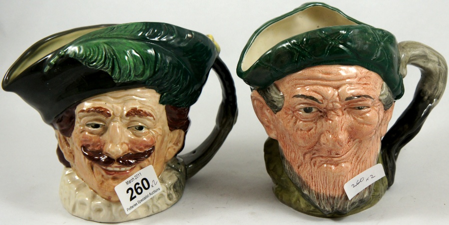 Royal Doulton Large Character Jugs 1577a5