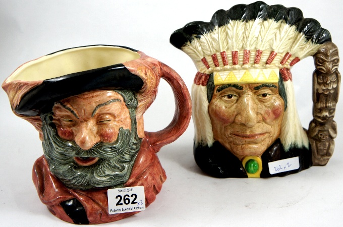 Royal Doulton Large Character Jugs 1577a7