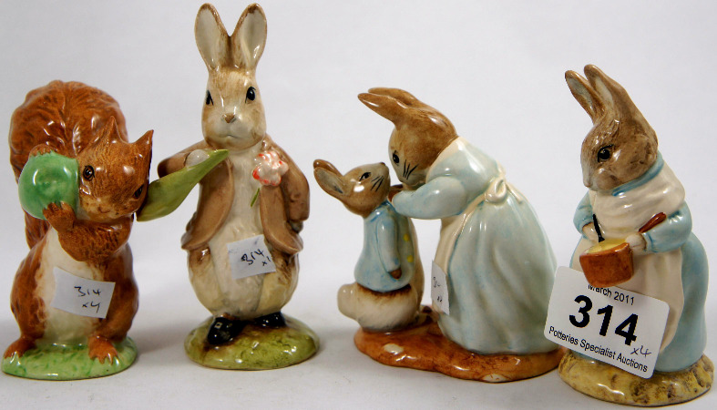 Royal Albert Beatrix Potter Squirrel