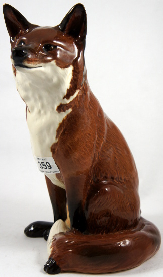 Beswick Fireside Fox Model 2348 1577fc