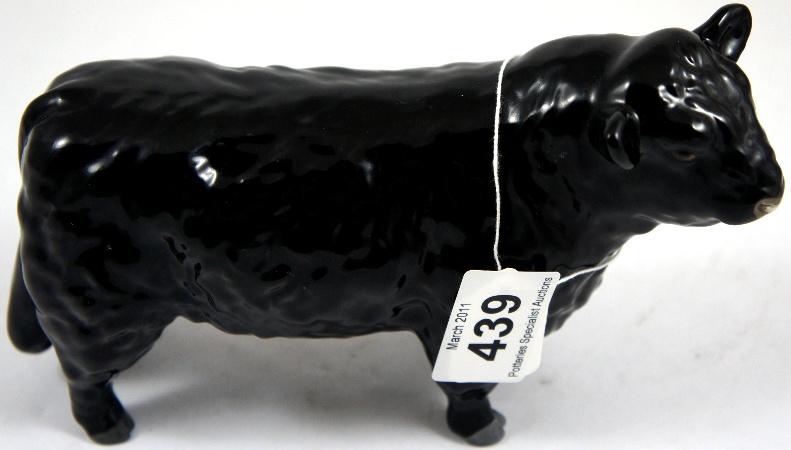 Beswick Black Galloway Bull 1746A 15783e