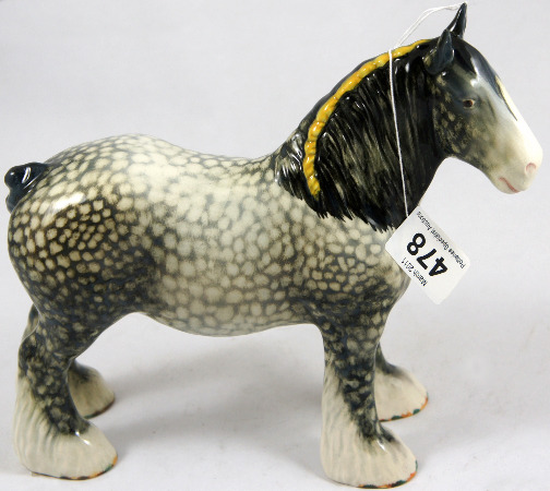 Beswick Early Shire Mare in Rocking 15785b