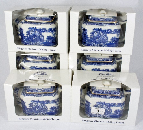 Ringtons Miniature Mailing Tea Pots