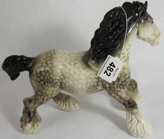 Beswick Cantering Shire Horse in
