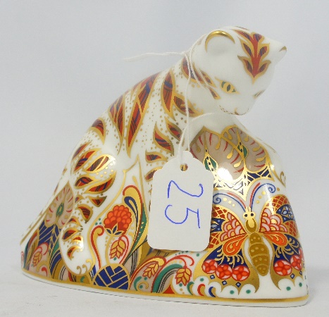 Royal Crown Derby Paperweight Bengal