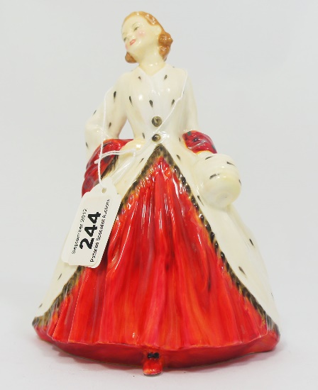 Royal Doulton figure Ermine Coat