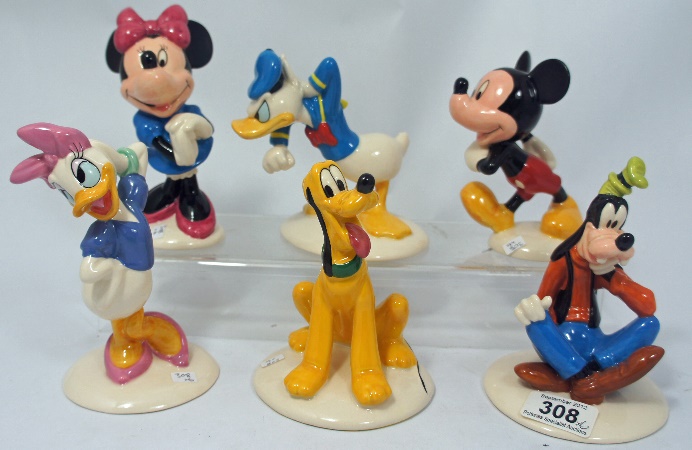 Royal Doulton set of Disney figures