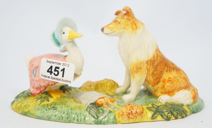 Beswick Beatrix Potter Tableau