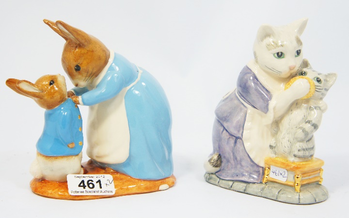 Beswick Beatrix Potter Large Gold