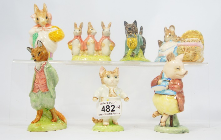 Royal Albert Beatrix Potter Figures 157a00