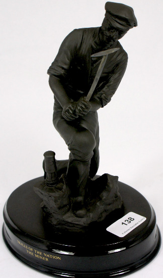 Wedgwood Basalt The Miner by Colin