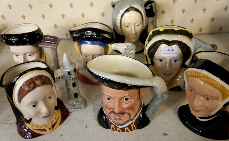 A Collection of Royal Doulton Large