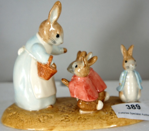 Beswick Beatrix Potter Tableau