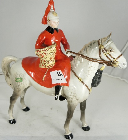 Beswick Lifeguard on Grey Horse