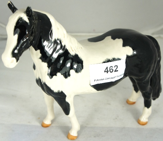 Beswick Pie Bald Pinto Pony 1373