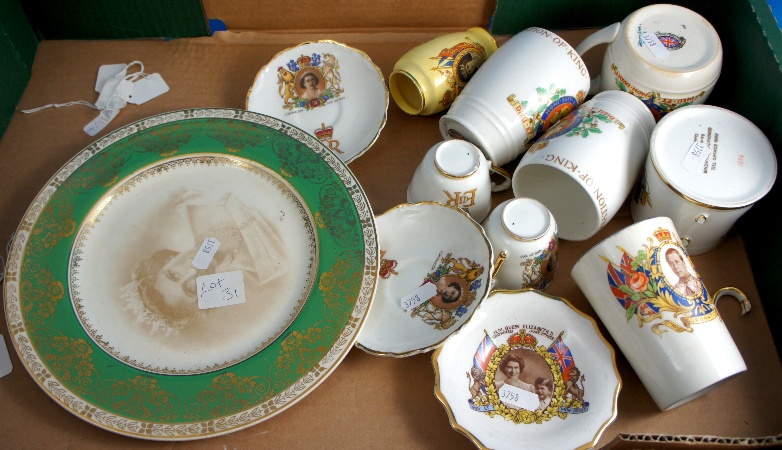 A Selection Of Commemorative Ware Cups