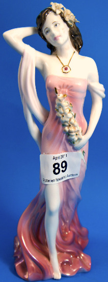 Coalport Figure Ruby Limited Edition