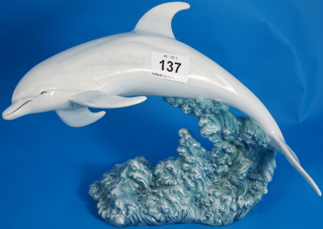 Royal Doulton Prestige Figure of a Dolphin