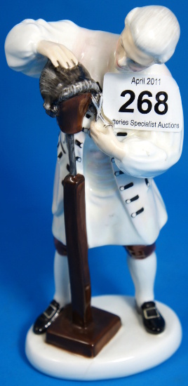 Royal Doulton Figure A Wigmaker from