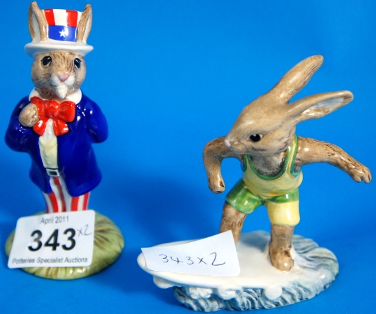 Royal Doulton Bunnykins Aussie 157dee