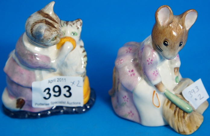 Beswick Tabitha Twitchit and Miss Moppet