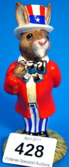 Royal Doulton Bunnykins Uncle Sam 157e17