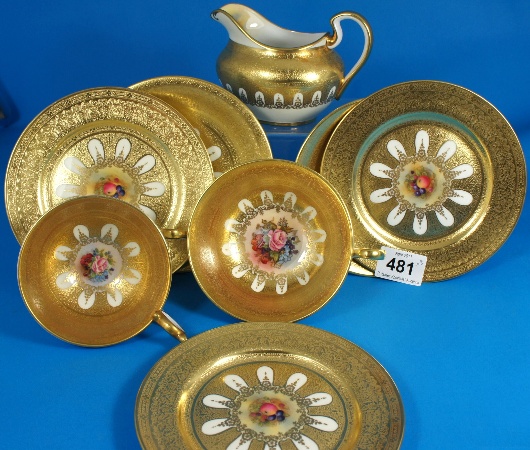 Aynsley Rich Gold part Dinner Service