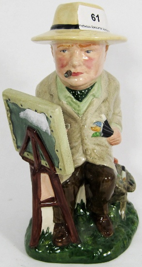 Bairstow Manor Winston Churchill Figure