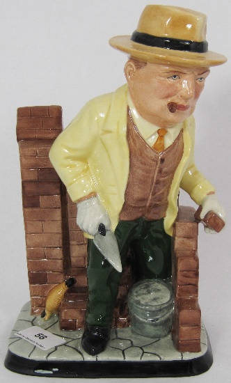 Bairstow Manor Figure Winston Churchill