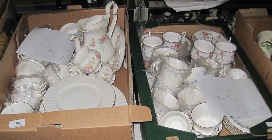 Two Trays Of various dinner tea 157eaa