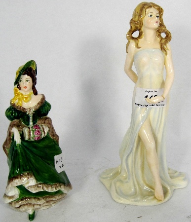 Coalport Figures Dance of Dawn And Lady