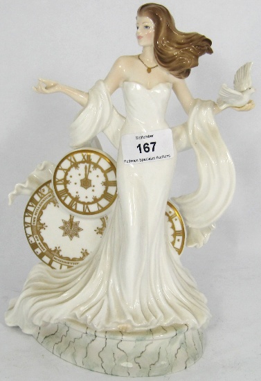 Royal Worcester Figure Millenia 157ecc