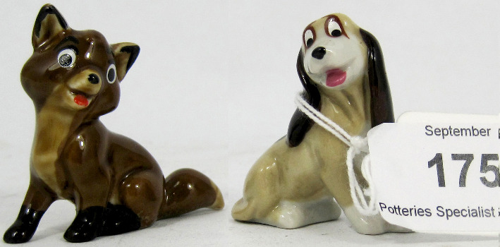 Wade Disney Whimsies Todd and Copper 157ed3