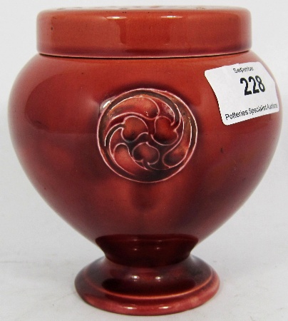 Moorcroft Pot Purri Jar and Cover in