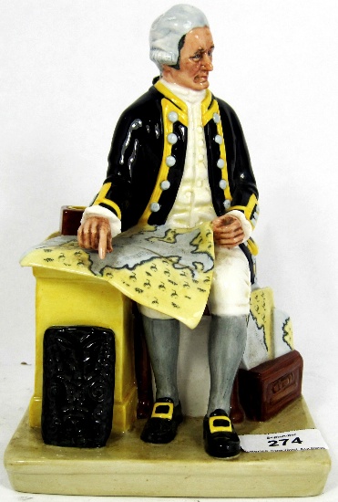 Royal Doulton Figure Captain Cook 157f1b