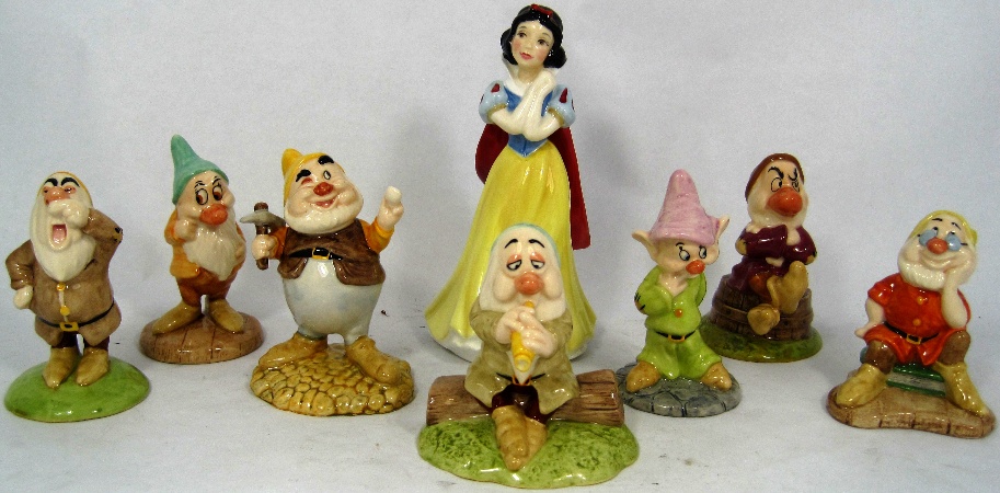 Set of Royal Doulton Snow White & The