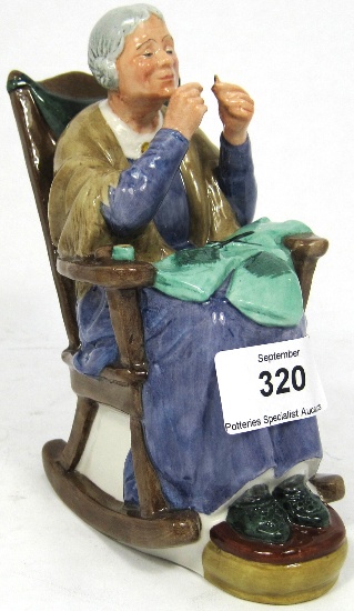 Royal Doulton Figure A Stitch In