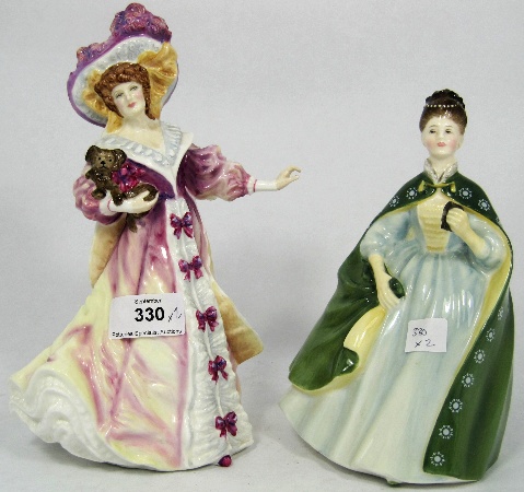 Royal Doulton Figures Lilly HN3265 And