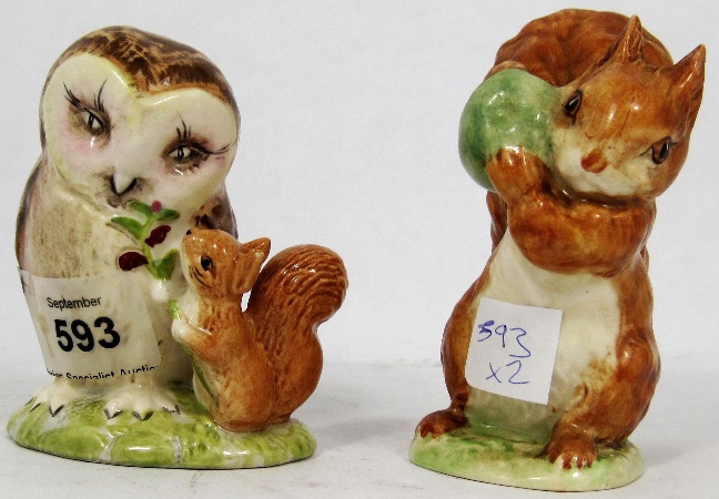 Beswick Beatrix Potter figure Squirrel 15800b