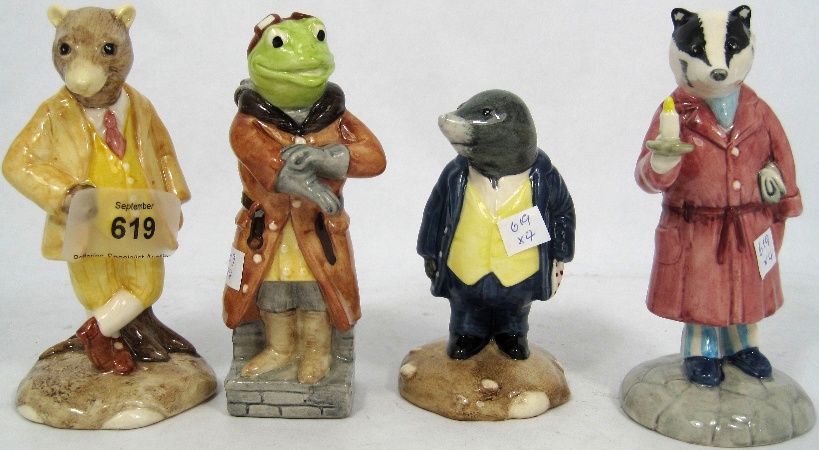 Beswick Wind In the Willows figures