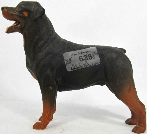 Beswick Rottweiler Matt 3056 chip 158034