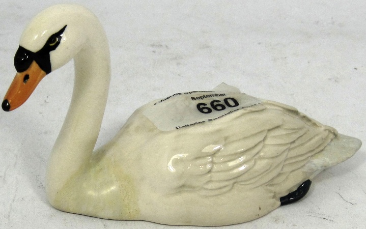 Beswick model of a Swan with Head 158046