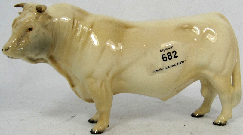 Beswick model of a Charolais Bull 158058